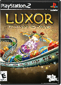 Luxor Pharaoh's Challenge PAL Playstation 2 PAL box art